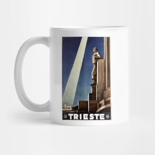 TRIESTE Vittoria Light House Vintage Italy Art Deco Travel Mug